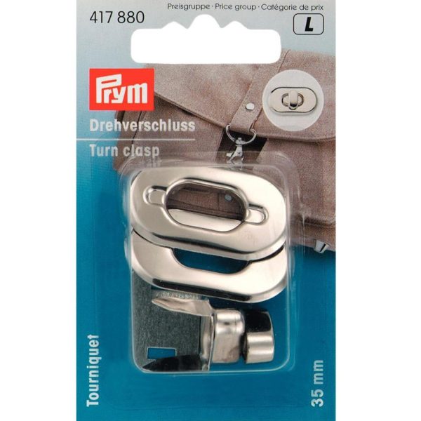 CIERRE PRYM BOLSO SIN COSTURA 35X20MM X1 PLATEADO - Image 4